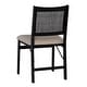 preview thumbnail 26 of 27, Linon Beulah Rattan Folding Dining Chair