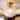Rennnsan 1-Light Vintage Ribbed Glass & Brass Flush Mount Ceiling Light for Bedroom - 1 Light