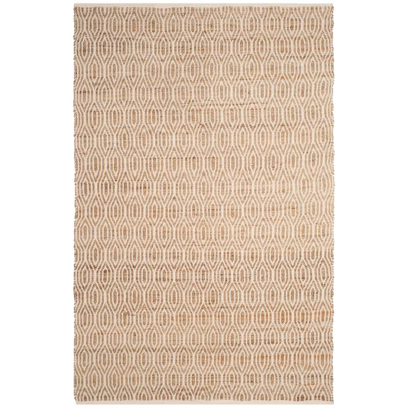 SAFAVIEH Handmade Cape Cod Ursulina Coastal Jute Rug