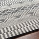 preview thumbnail 5 of 5, Gariane Handmade Striped Wool Blend Area Rug