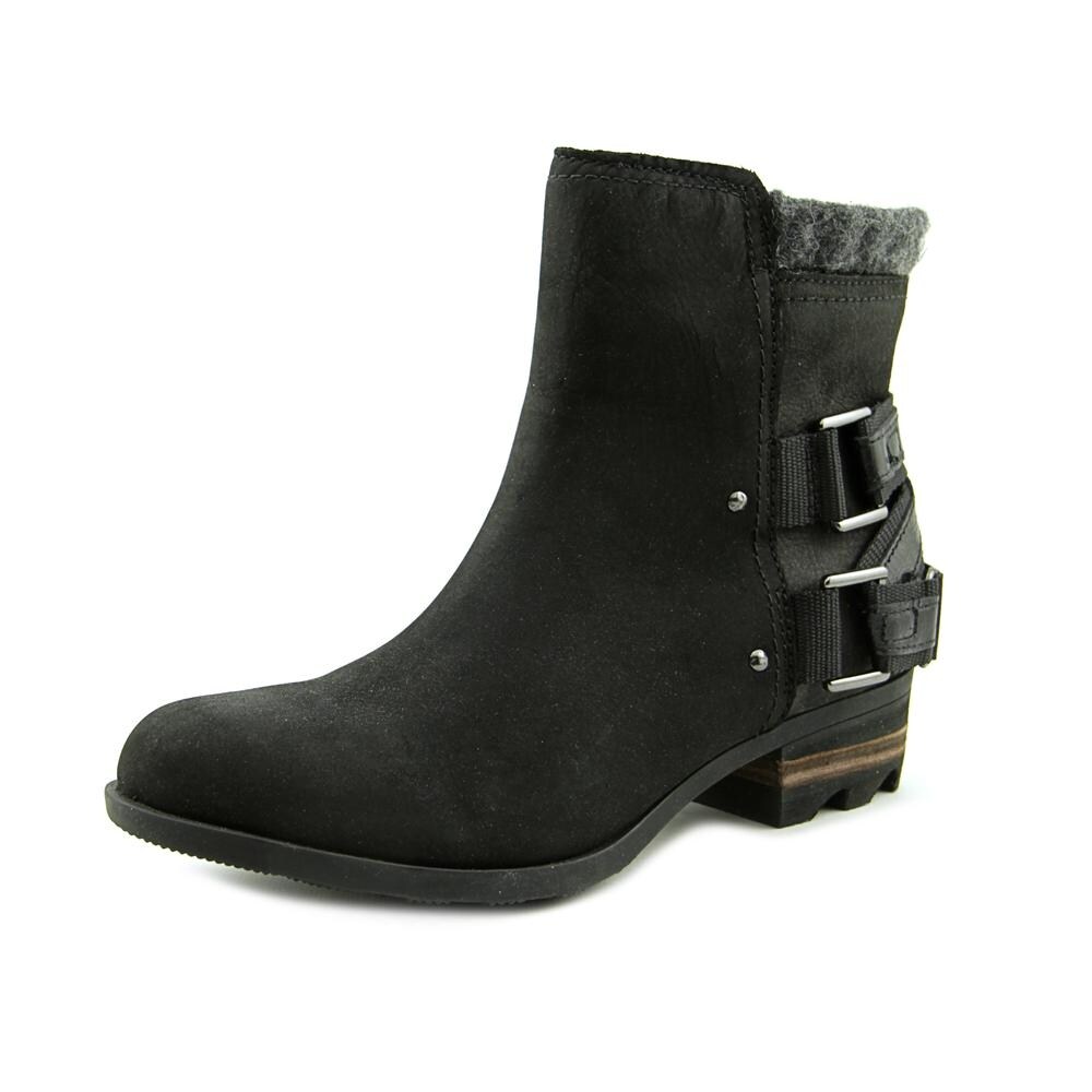 Shop Sorel Lolla Round Toe Leather Bootie Overstock 14649178
