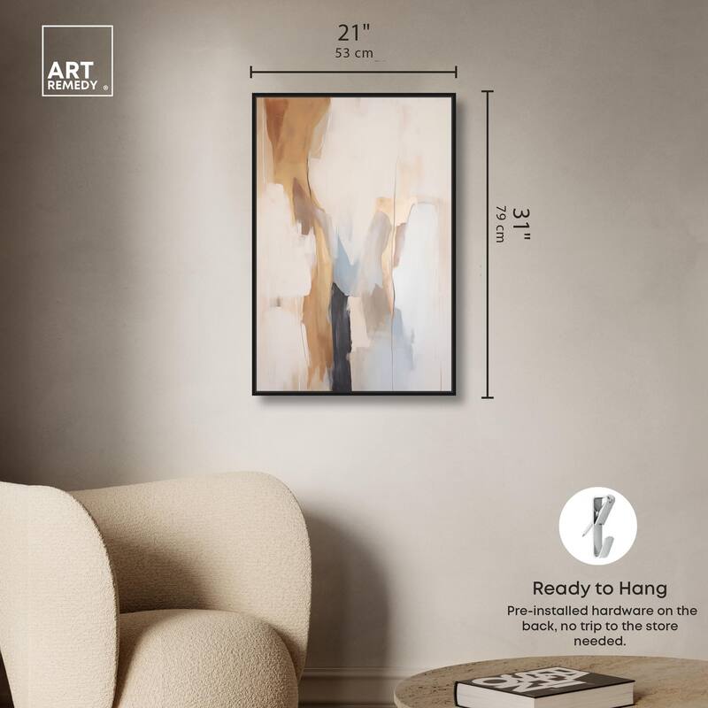 Sandstone Stillness II Canvas by Art Remedy