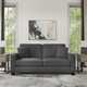 Charcoal Gray Herringbone