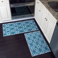 Buy Blue Geometric Kitchen Rugs Mats Online At Overstock Our Best Rugs Deals