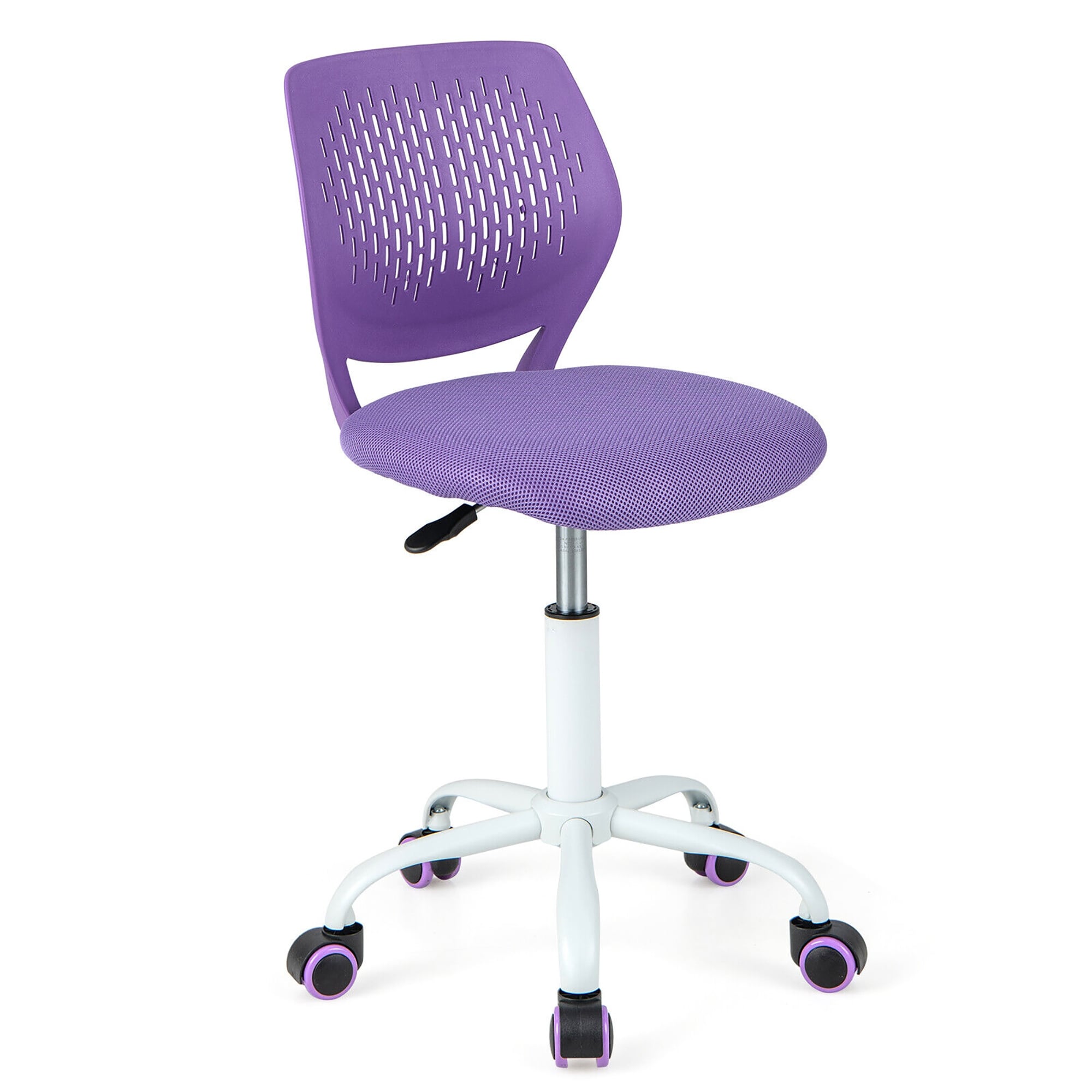 Gymax Kids Desk Chair Ergonomic Swivel Children Mesh Study Height
