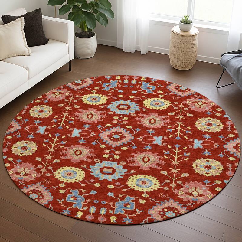 Machine Washable Indoor/ Outdoor Global Durango Chantille Rug