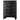 Briana Transitional Wood 5-drawer Bedroom Chest Black