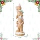 preview thumbnail 15 of 18, Glitzhome 29"H Christmas Stacked Gingerbread Man Porch Decor - 29"