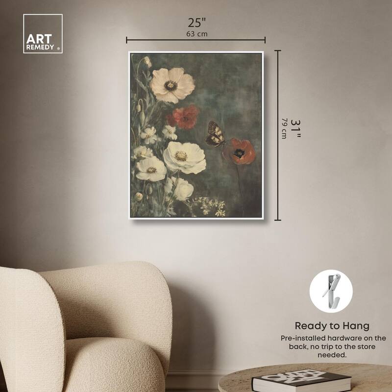 Vintage Botanicals I Canvas by Art Remedy