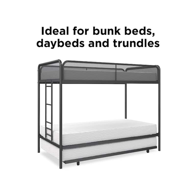 DHP Sleep 6 Inch Thermobonded High Density Polyester Fill Twin Mattress
