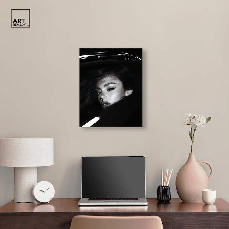 Depth of Her Eyes Canvas by Art Remedy, Gallery Wrapped