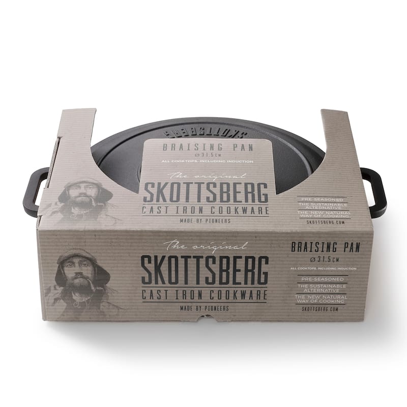 Skottsberg 3 quart Cast iron Braiser