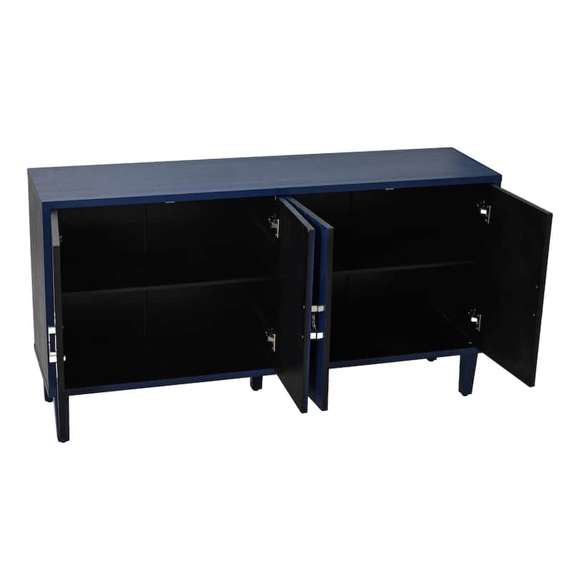4-Door Storage Cabinet with MDF