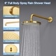 preview thumbnail 23 of 28, Luxier SS-B02 Single Handle 1-Spray Shower Faucet (Valve Included)