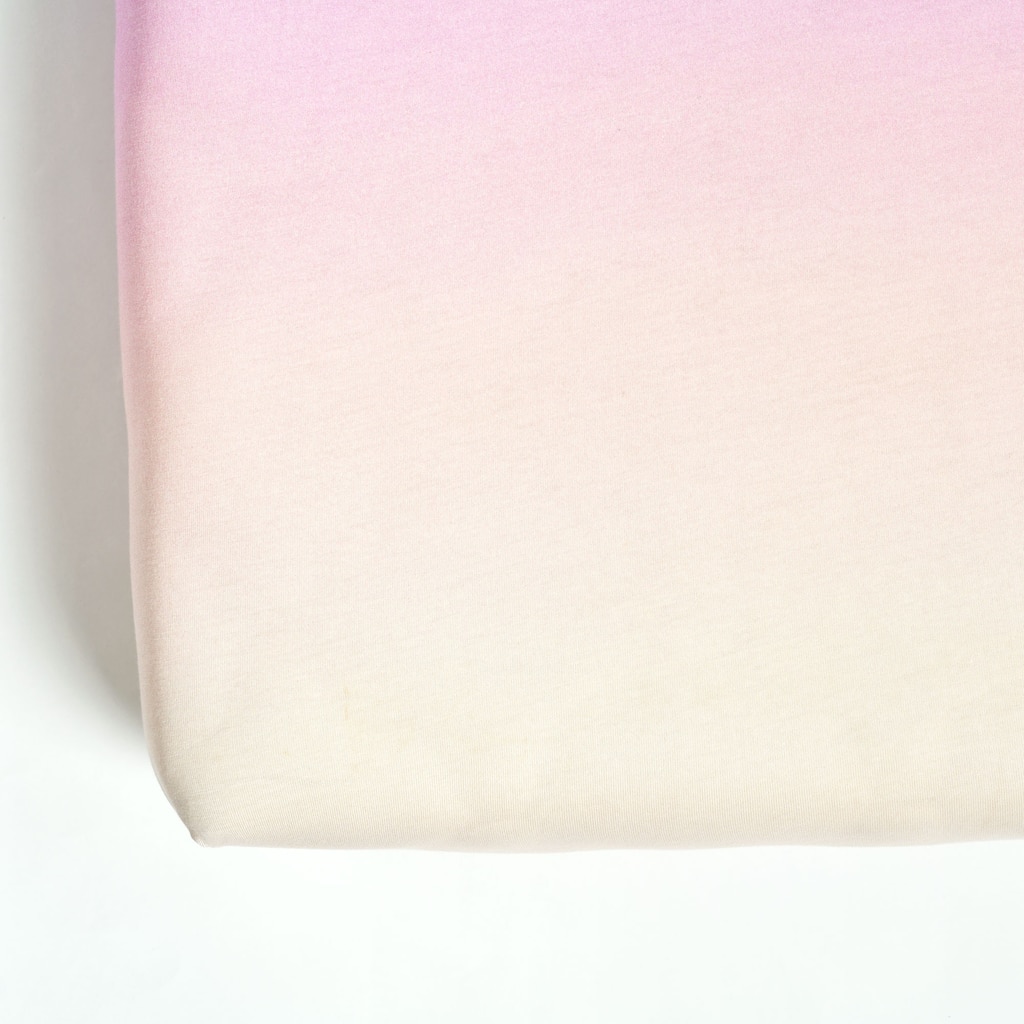 Hello Spud Ombre Organic Cotton Fitted Crib Sheet - 52"x 28" x 9"