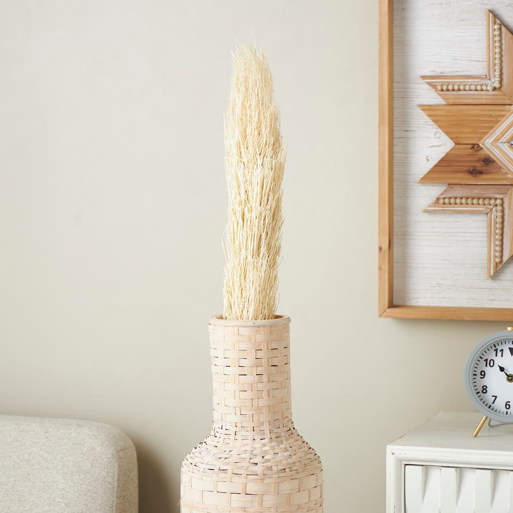 Brown Dried Plant Tall Pampas Grass Home Decor Natural Foliage