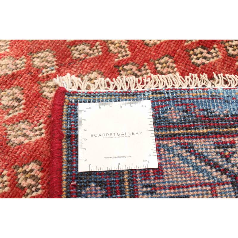 ECARPETGALLERY Hand-knotted Andelz Red Wool Rug - 3'3 x 5'8