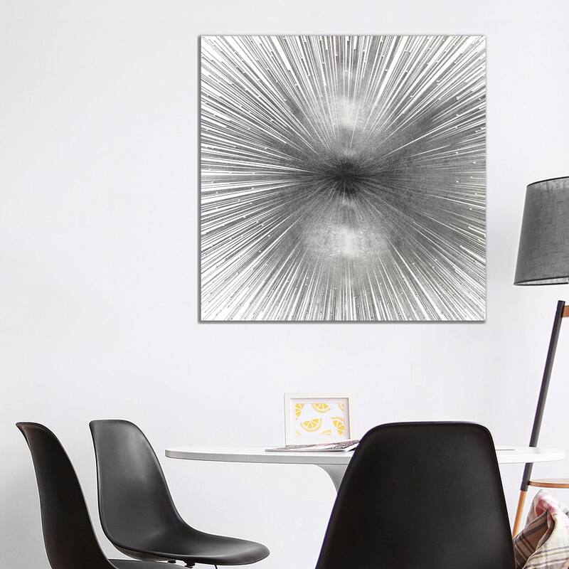 iCanvas "Radiant Silver" by Abby Young Canvas Print