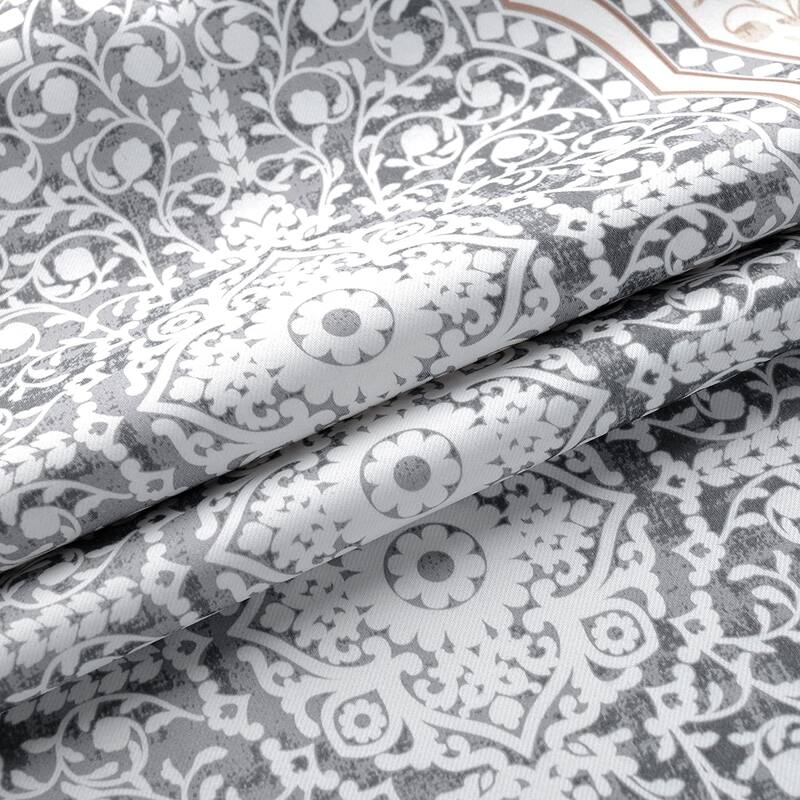 DriftAway Adrianne U Shape with Selfcord Window Curtain Swag Valance - 52 x 16