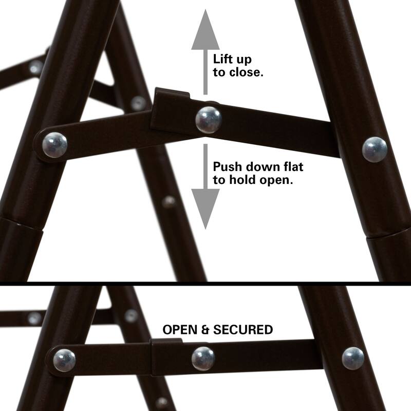 Household Essentials Valet Folding Clothes Rack