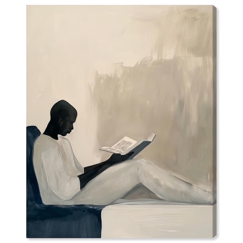 Void Reader I Canvas by Art Remedy, Gallery Wrapped
