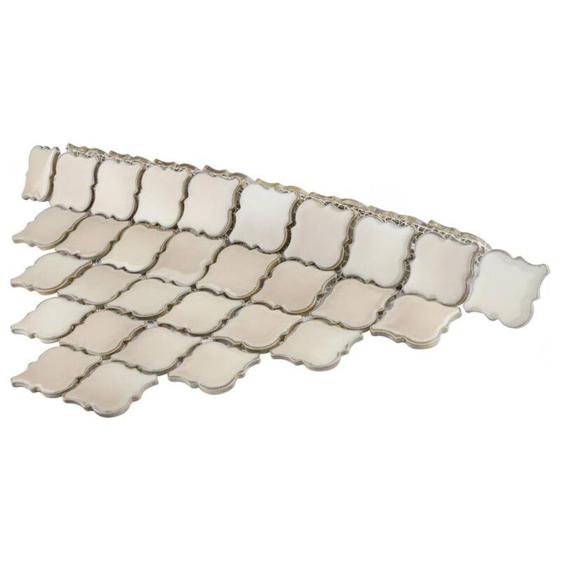 Merola Tile Hudson Tangier Truffle 12-3/8" x 12-3/8" Porcelain Floor and Wall Tile