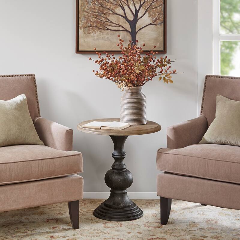 Accent Table，Modern Accent table,for Living Room Bedroom Studio, Comfy，Living Room table Comfy Reading - Natural