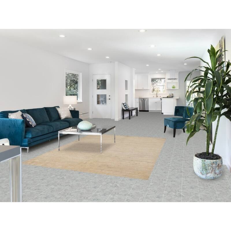 Contemporary Neutral Gabbeh Kashkoli Area Rug Hand-knotted Wool Carpet - 5'9" x 7'7"