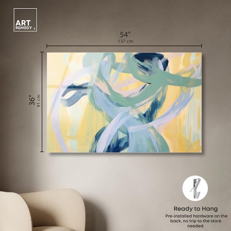 Entangled Embrace I Acrylic by Art Remedy, Ready to Hang