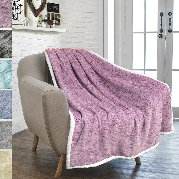 Purple throw blanket sales bed bath & beyond
