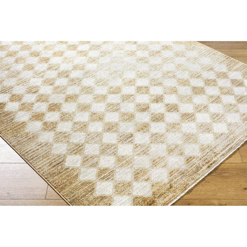 Galey Alix x Livabliss Myrtle Avenue V Vintage Checkerboard Area Rug