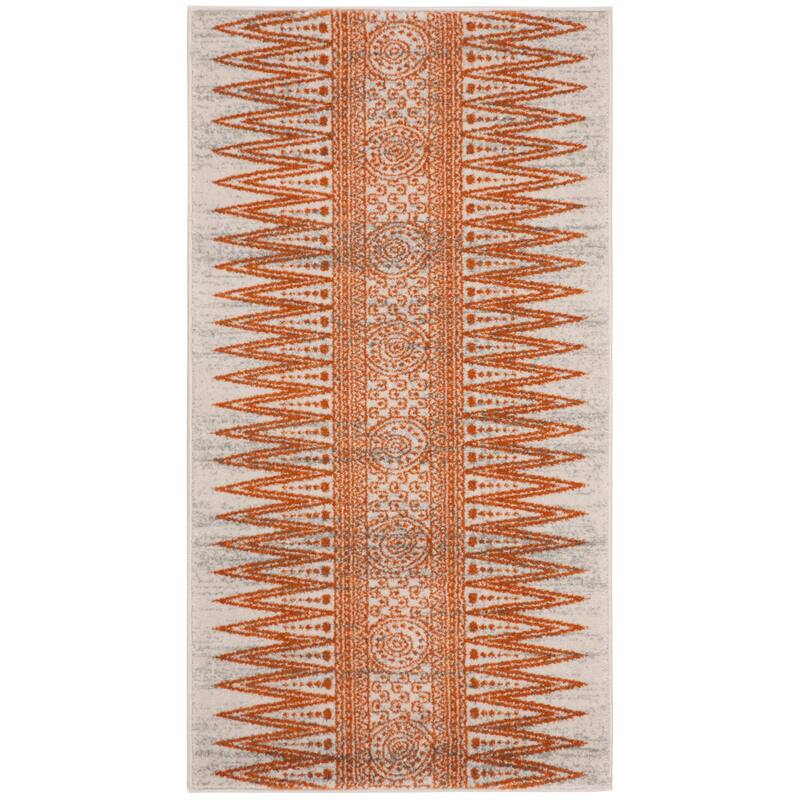 SAFAVIEH Evoke Cecylia Vintage Boho Rug - 2'2" x 4' - Ivory/Orange