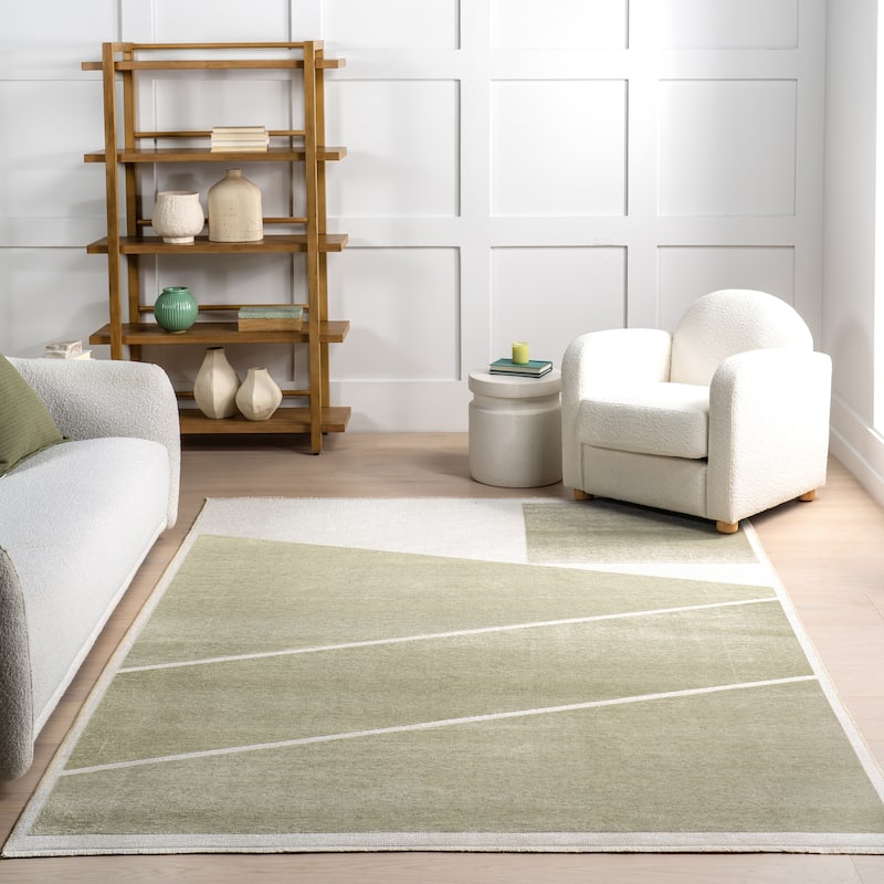Nuloom Murphy SuperiorWash Machine Washable Reversible Area Rug