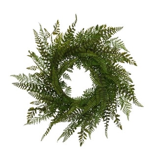 26 in. Fern Wreath - Bed Bath & Beyond - 39891916
