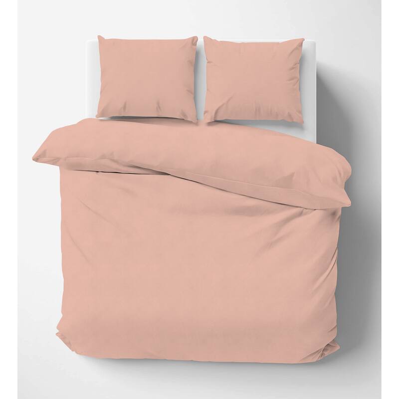 Pointehaven Flannel 180 GSM Brushed Soft Cotton Oversized Solid Duvet Sets