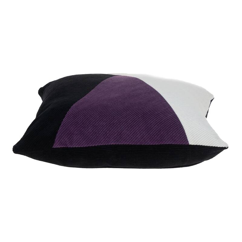 Multicolor Charcoal Highlight Soft Touch Throw Pillow