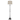 Torrington Rustic Iron Resin Floor Lamp - Rustic Iron