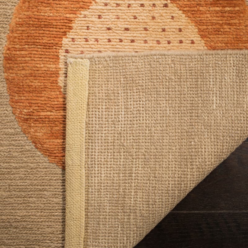 SAFAVIEH Hand-knotted Santa Fe Ghislaine Modern Wool Rug