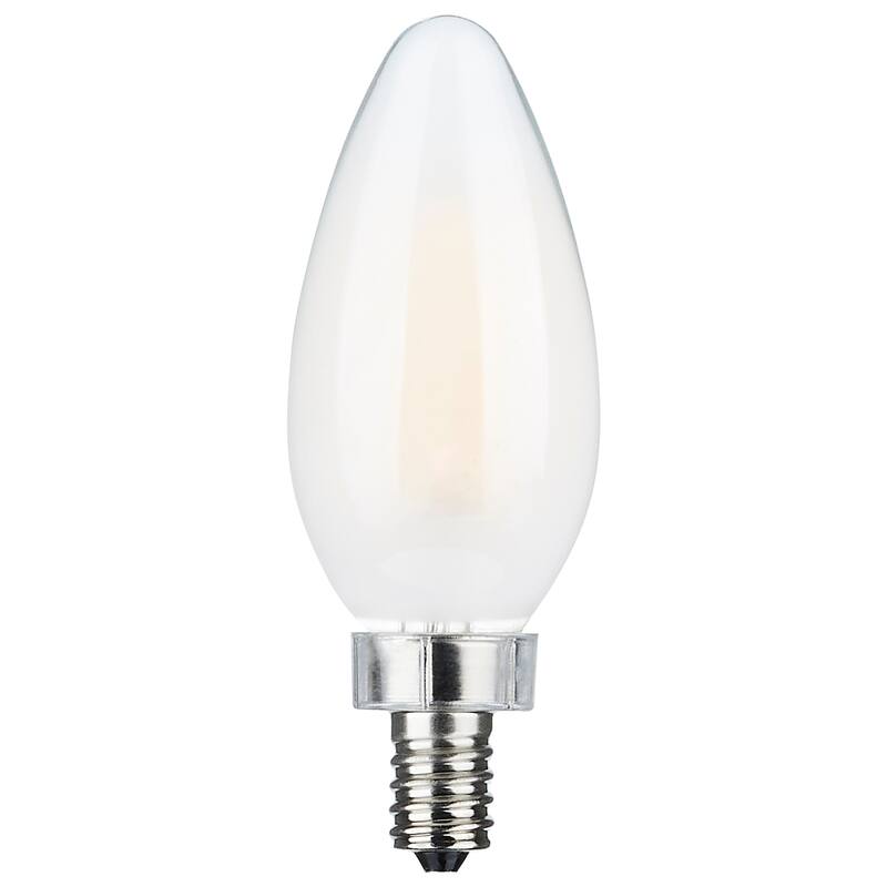 8W C11 LED Frosted Finish Candelabra Base 3000K - 90 CRI 800L - Frost - Frost