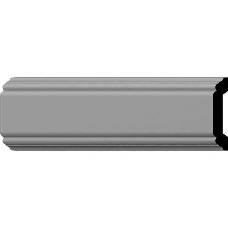 7/8"H x 1/2"P x 94 1/2"L Classic Panel Moulding
