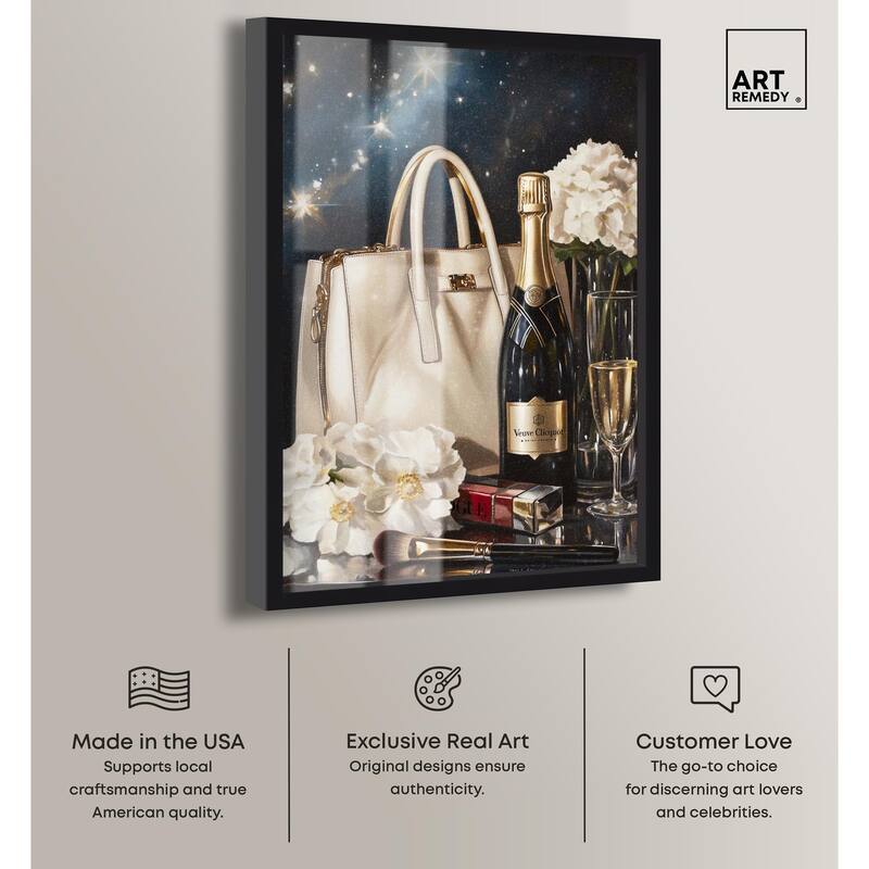 Cheers to Starry Glam Shadowbox by Art Remedy