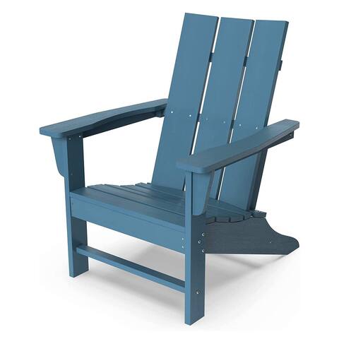 Casainc faux wood 3 backs fixed outdoor Adirondack chairs in many colors