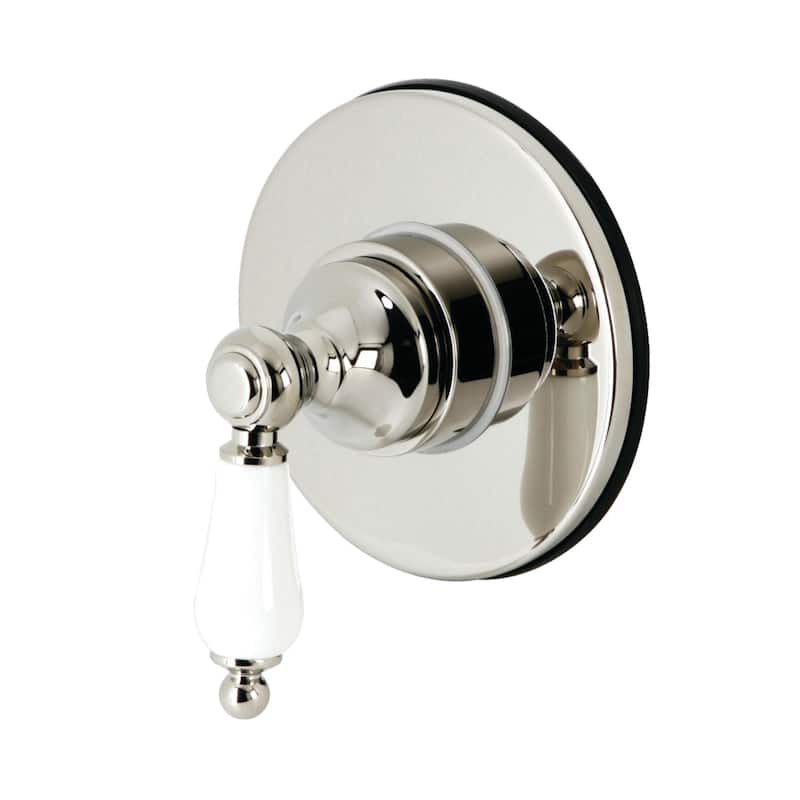 Kingston Brass Single-Handle Three-Way Diverter Valve with Trim Kit - Polished Nickel