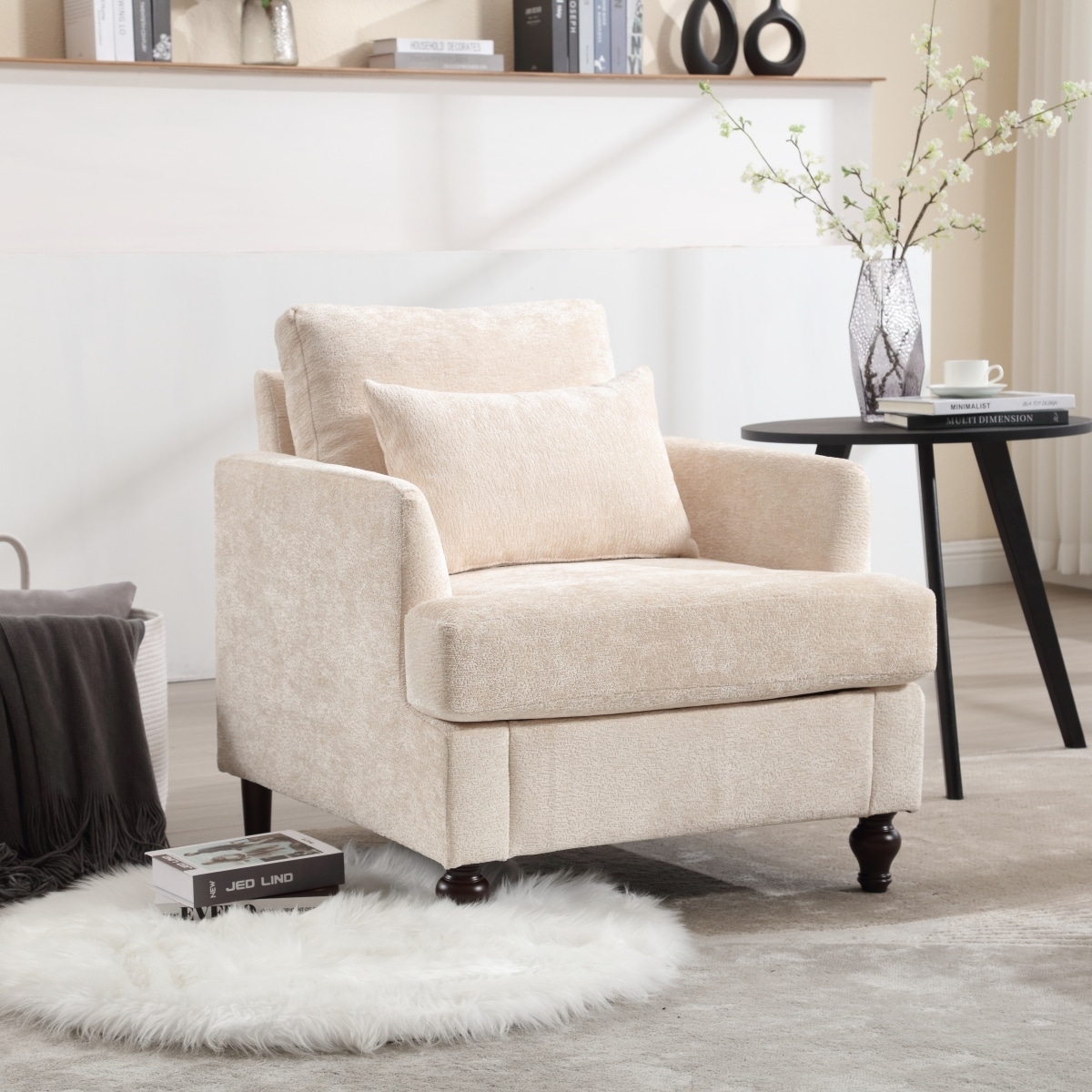 Oversized shop reading chair