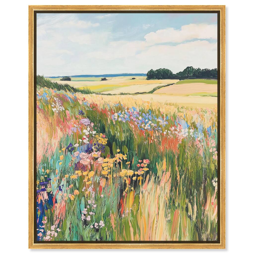 Open Field I Canvas by Art Remedy