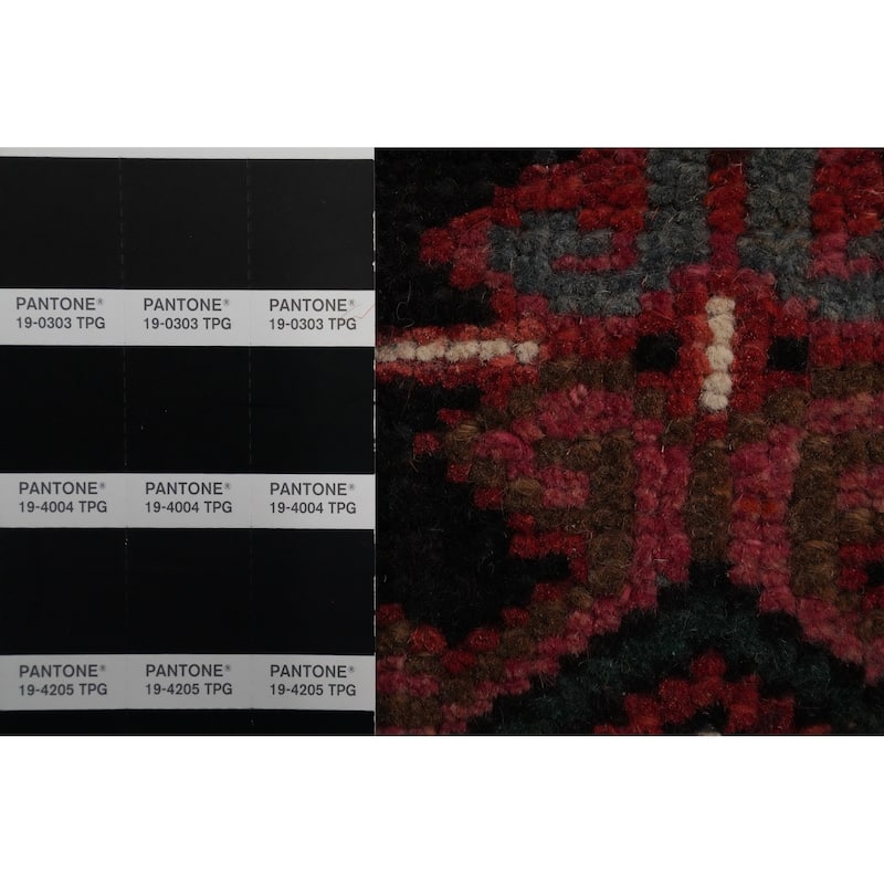 Hand Knotted Oriental 100% Wool Carpet Traditional Medallion Red Heriz Area Rug - 12' 7'' X 9' 11''