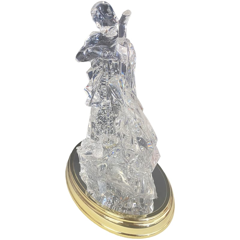 11.4" Holy Family Glitter Globe