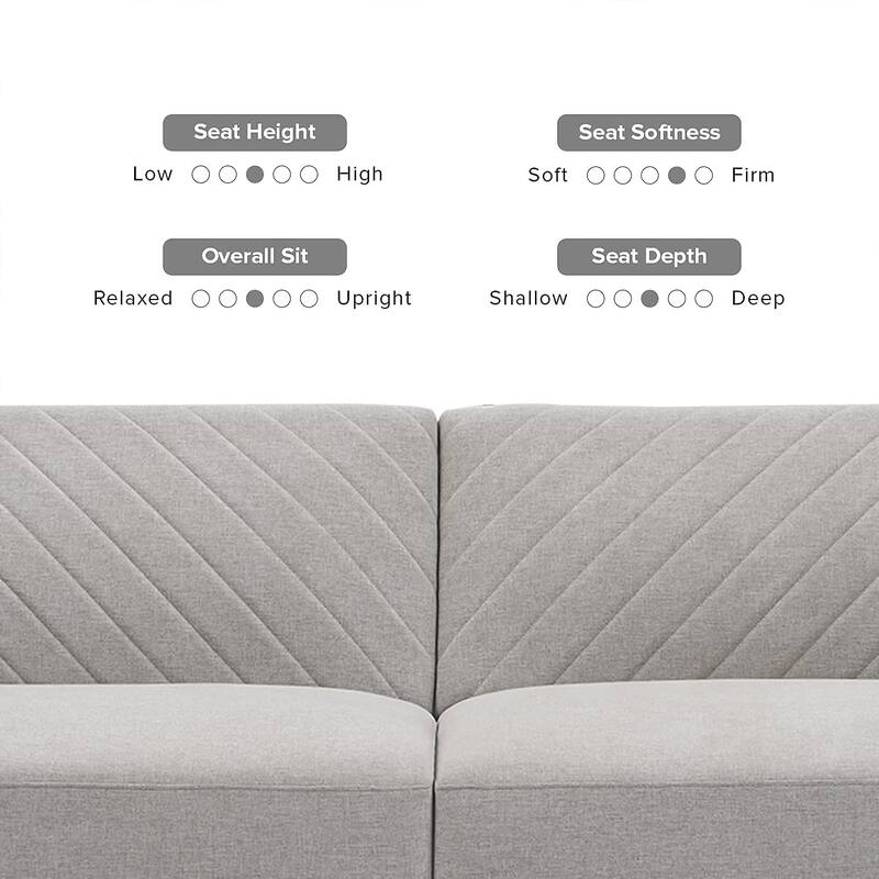 Mopio Chloe Futon Convertible Sofa Sleeper Futon