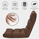 preview thumbnail 56 of 67, Costway Adjustable 14-Position Floor Chair Folding Lazy Gaming Sofa