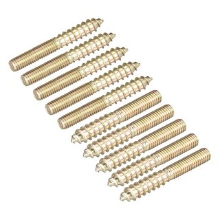 M5x40mm Hanger Bolts, 12pcs Double Ended Thread Dowel Screws Furniture ...